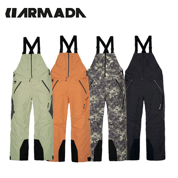 アルマダ ARMADA エモンズ ビブパンツ シャル Emmons 3L Bib R005960102024-25FW スキーウェア シェル フリースタイル