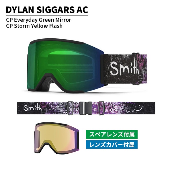 ゴーグル スミス SMITH  スカッド マグ Squad MAG [25-25] [2026] 