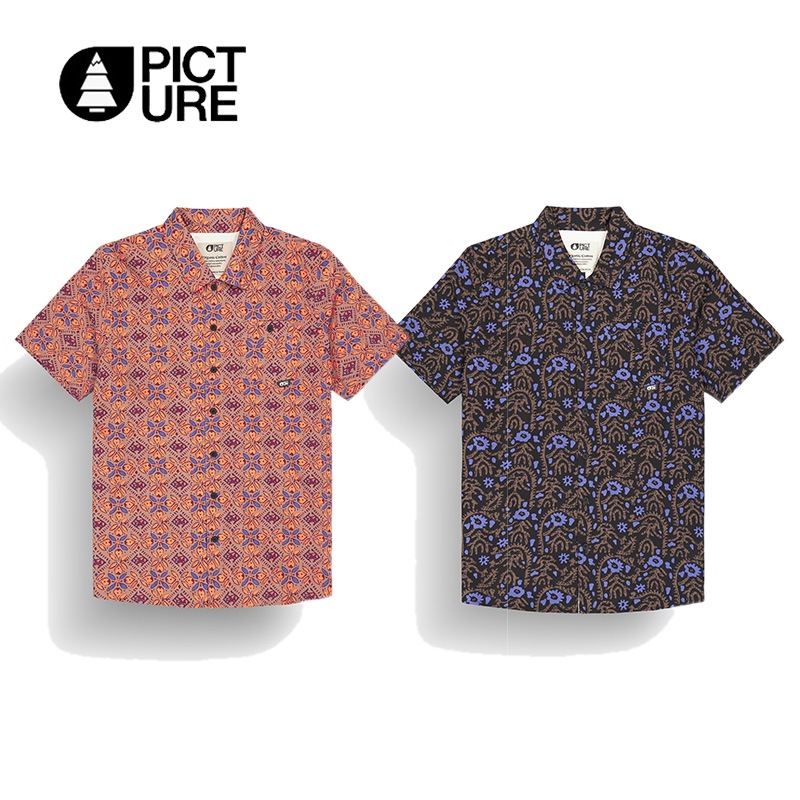 ピクチャー PICTURE マタイコナ シャツ 半袖 MATAIKONA SS SHIRT MTS1207 25SS [メンズ] [30%OFF]