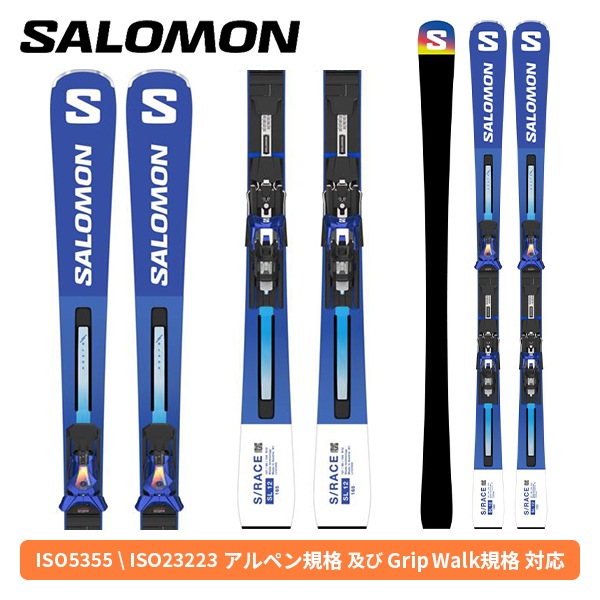 [ポイント10倍] サロモン SALOMON エスレース S/RACE SL 12+I12 GW (金具付き) L47890300 [スキー板] [25-26] [2026] [旧モデルスキー]