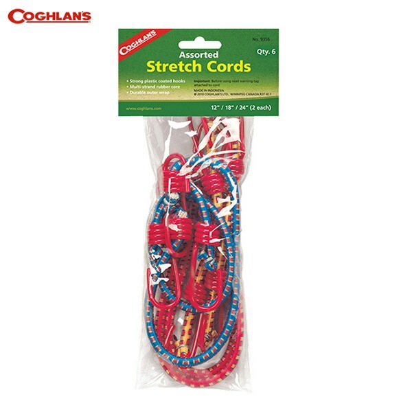COGHLAN'S コフラン ストレッチコードセット 6本セット 21SS キャンプグッズ キャンプ小物 キャンプ ：11210254