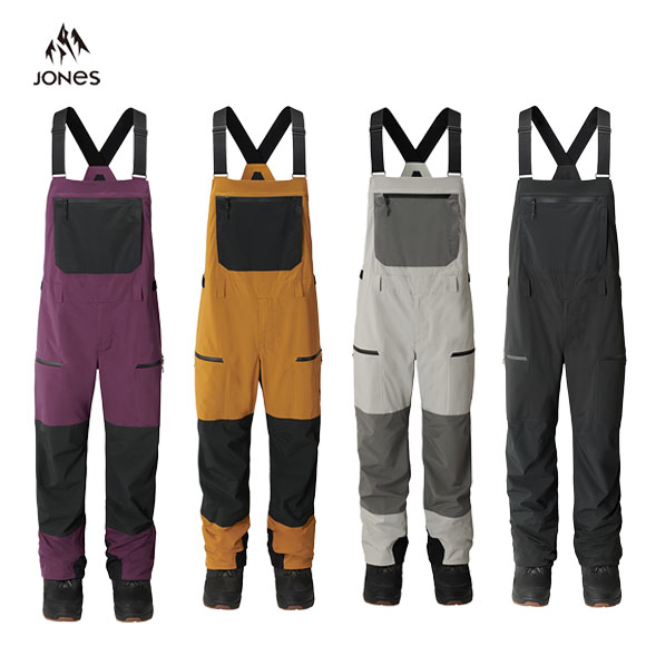 スキーウエア ジョーンズ JONES マウンテン サーフ リサイクルド ビブズ MTN Surf Recycled Bibs [69124309] メンズ【ポイント5倍】