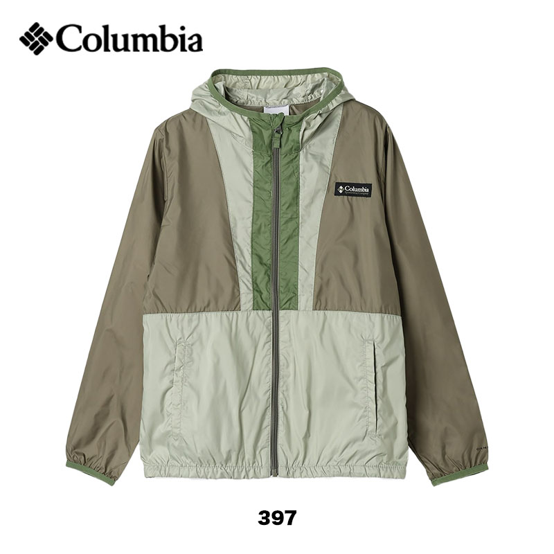 コロンビア Columbia ウィンドジャケット キッズ ジュニア Back Bowl II Hooded Windbreaker SY9421[25SS] [30%OFF]