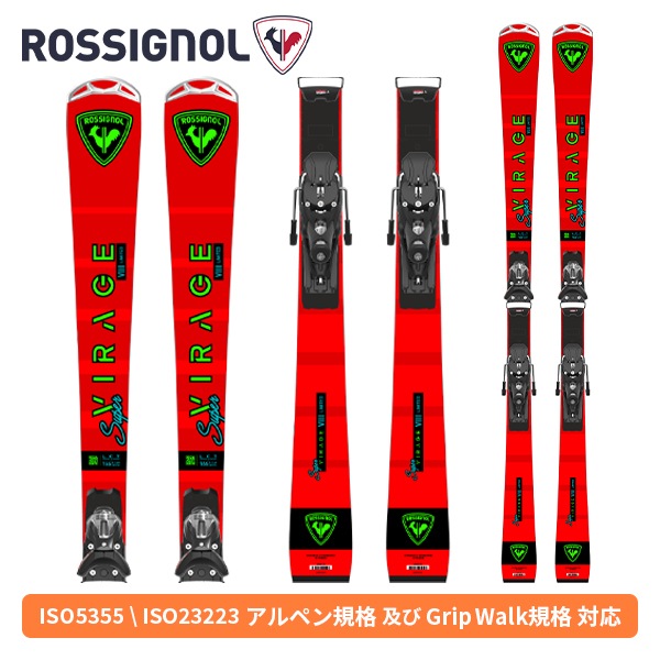 ロシニョール ROSSIGNOL スーパービラージュ8 リミテッド SUPER VIRAGE VIII LTD (R22) + SPX 14 ROCKERACE GW (金具付) RAOPH01 [スキー板] [25-26] [2026] [旧モデルスキー]