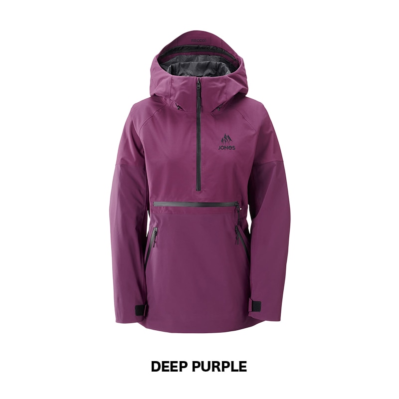 スキーウエア ジョーンズ JONES マウンテン サーフ リサイクルド アノラック MTN Surf Recycled Anorak [69124325] レディース【ポイント5倍】