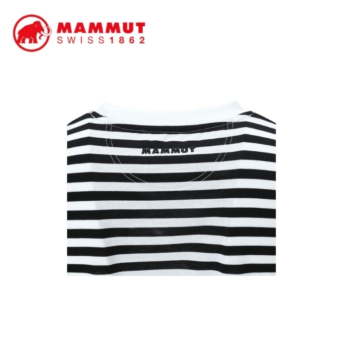 【ポイント10倍】マムート MAMMUT マムート ストライプ Tシャツ アジアンフィット Mammut Stripe T-Shirt AF 1017-07450 26SS