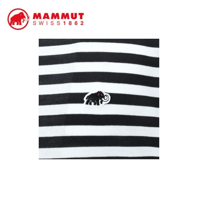 【ポイント10倍】マムート MAMMUT マムート ストライプ Tシャツ アジアンフィット Mammut Stripe T-Shirt AF 1017-07450 26SS
