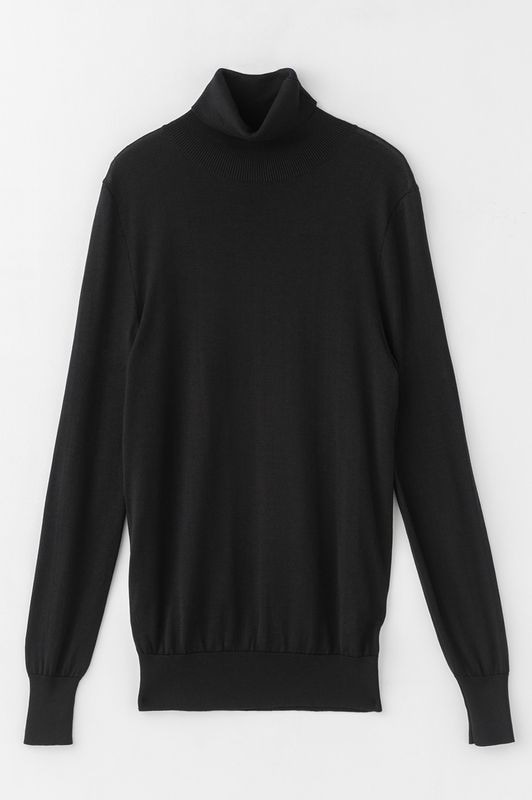 ESSENTIAL SILK HIGHT-NECK