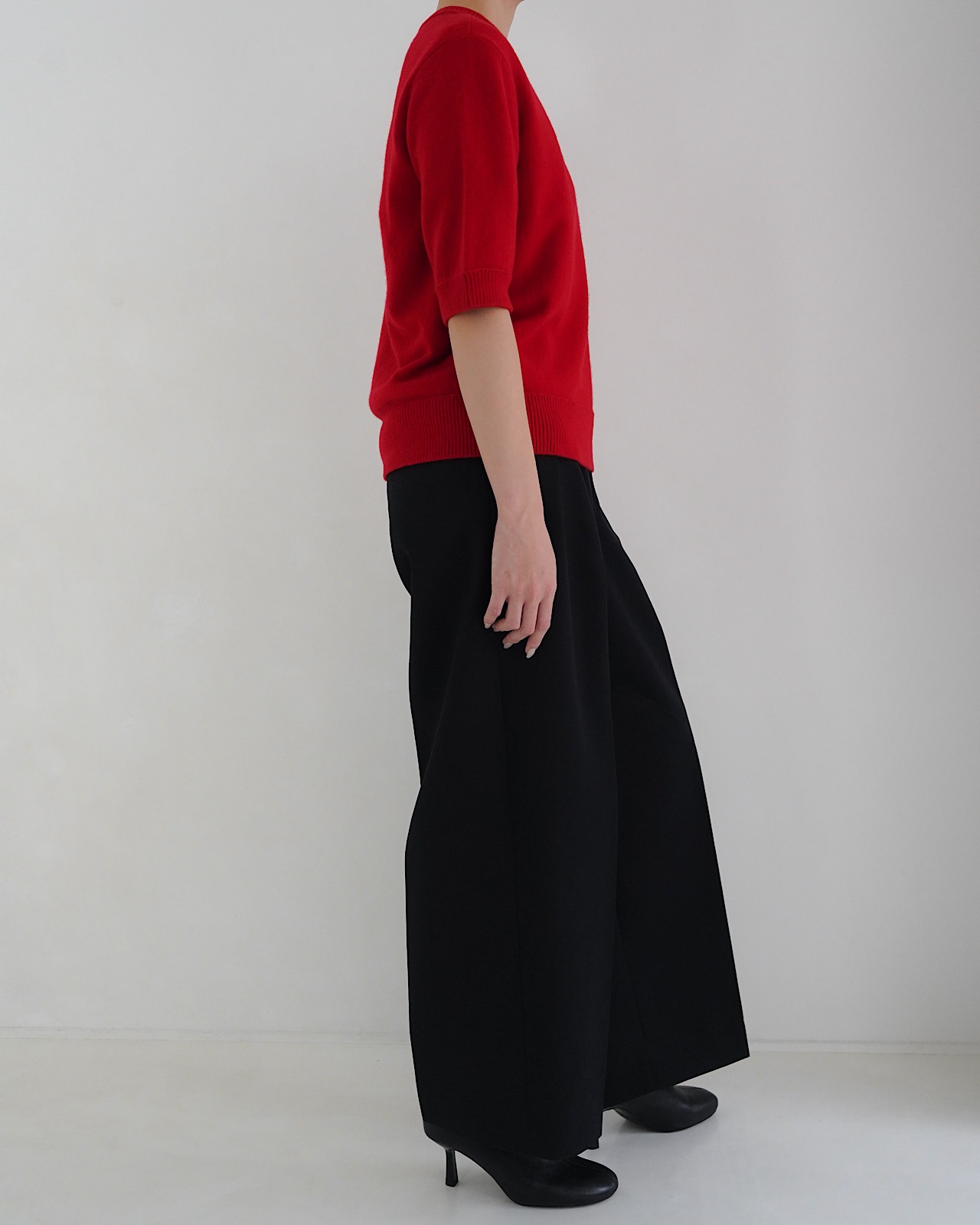 CASHMERE HALF PULLOVER