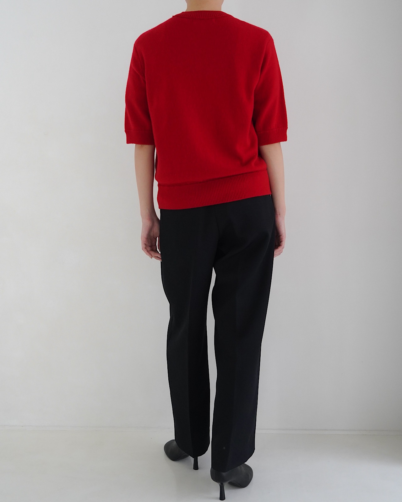 CASHMERE HALF PULLOVER