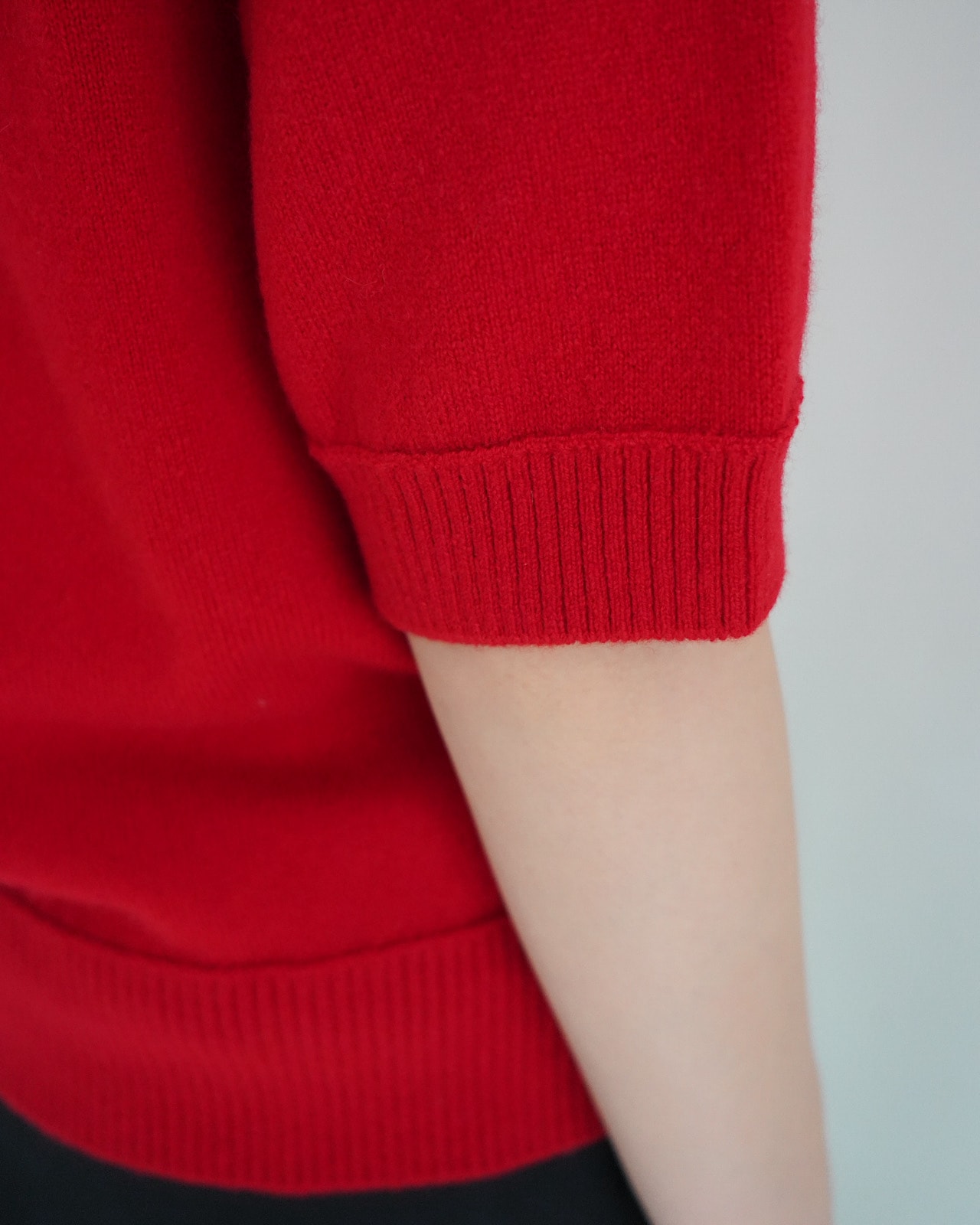 CASHMERE HALF PULLOVER