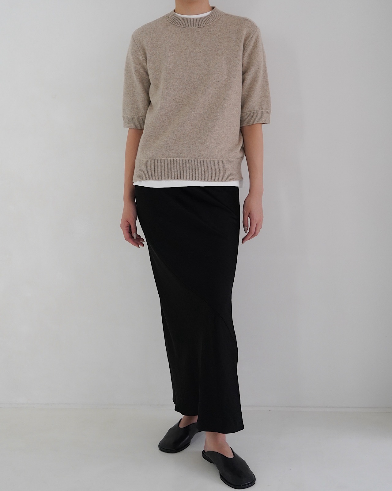 CASHMERE HALF PULLOVER