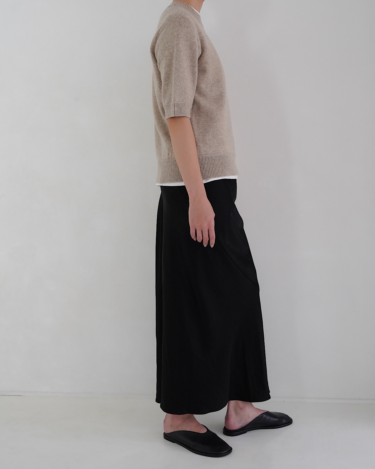 CASHMERE HALF PULLOVER