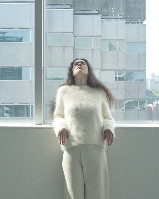 FUR CASHMERE PULLOVER