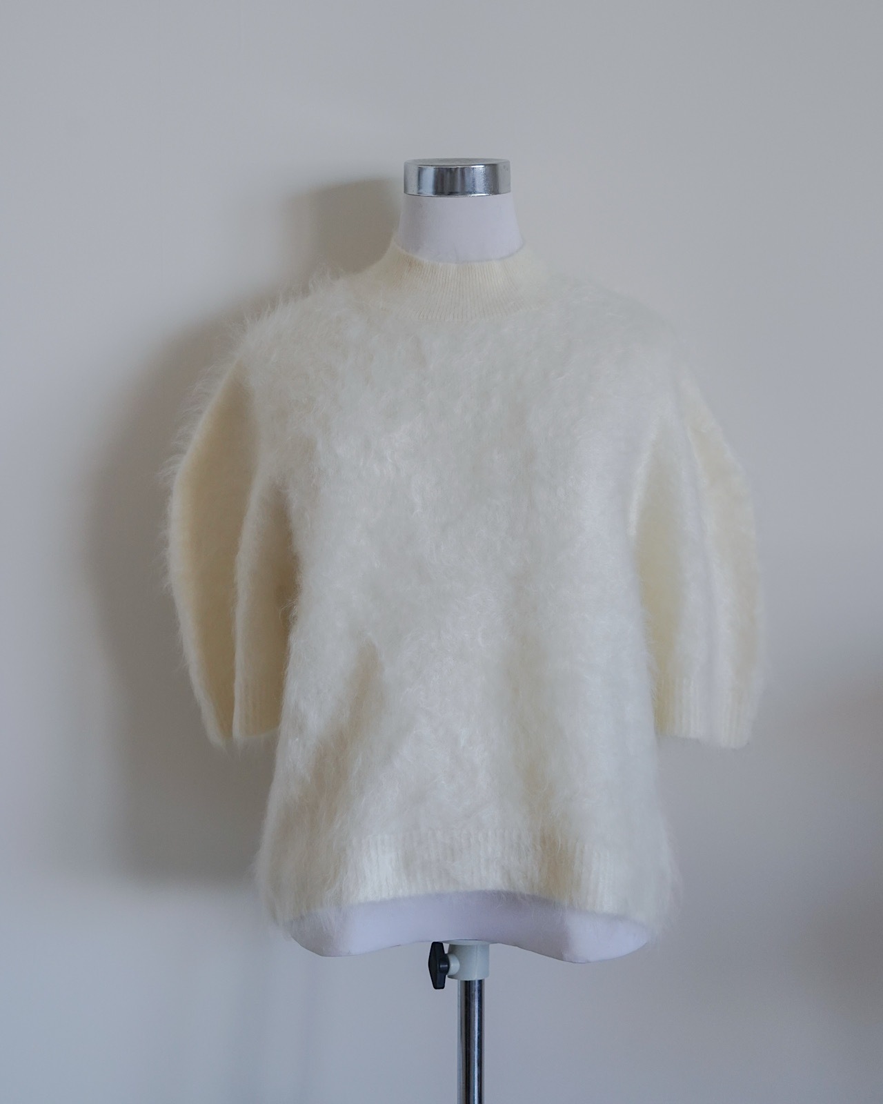 FUR CASHMERE HALF SLEEVE