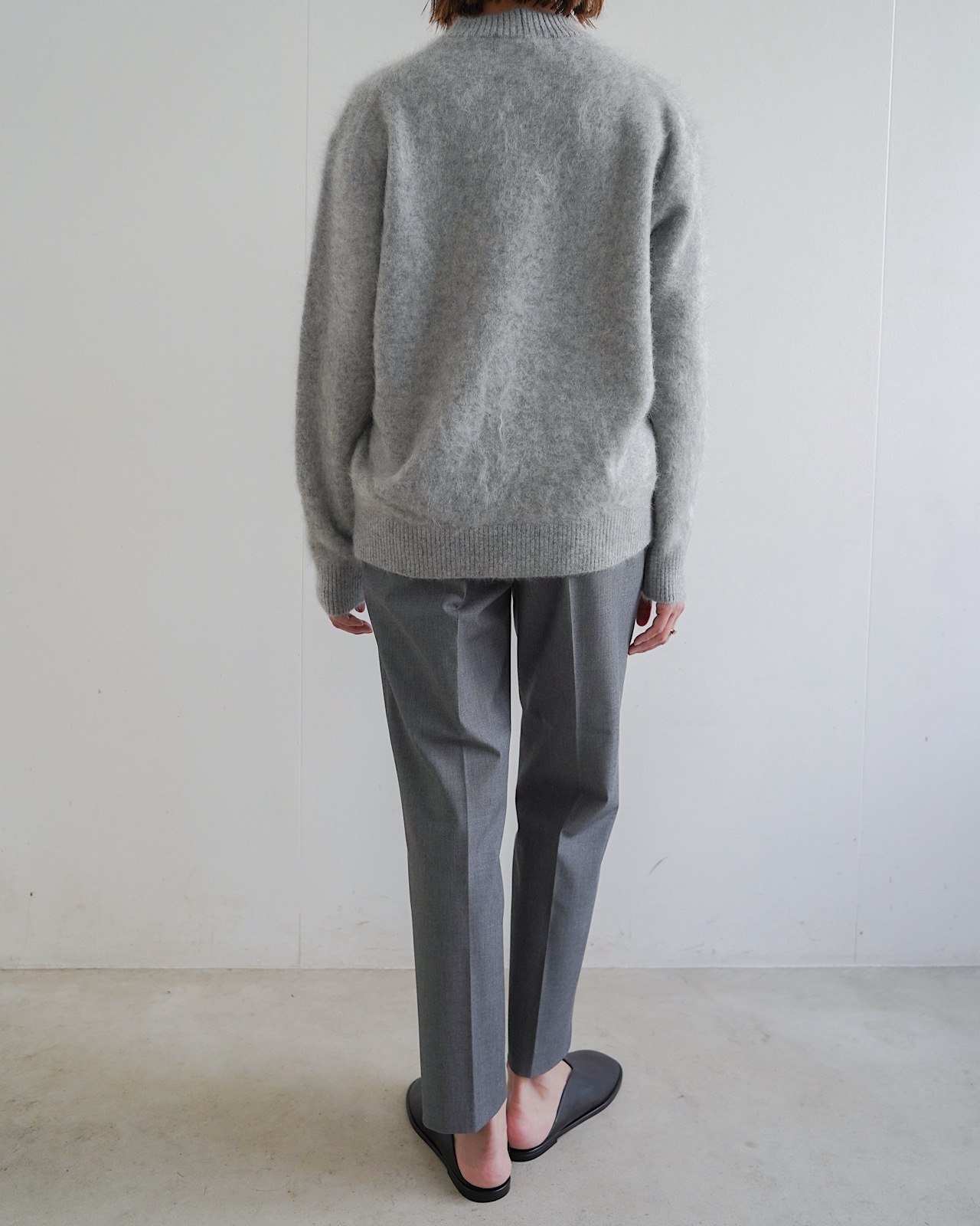 FUR CASHMERE CARDIGAN