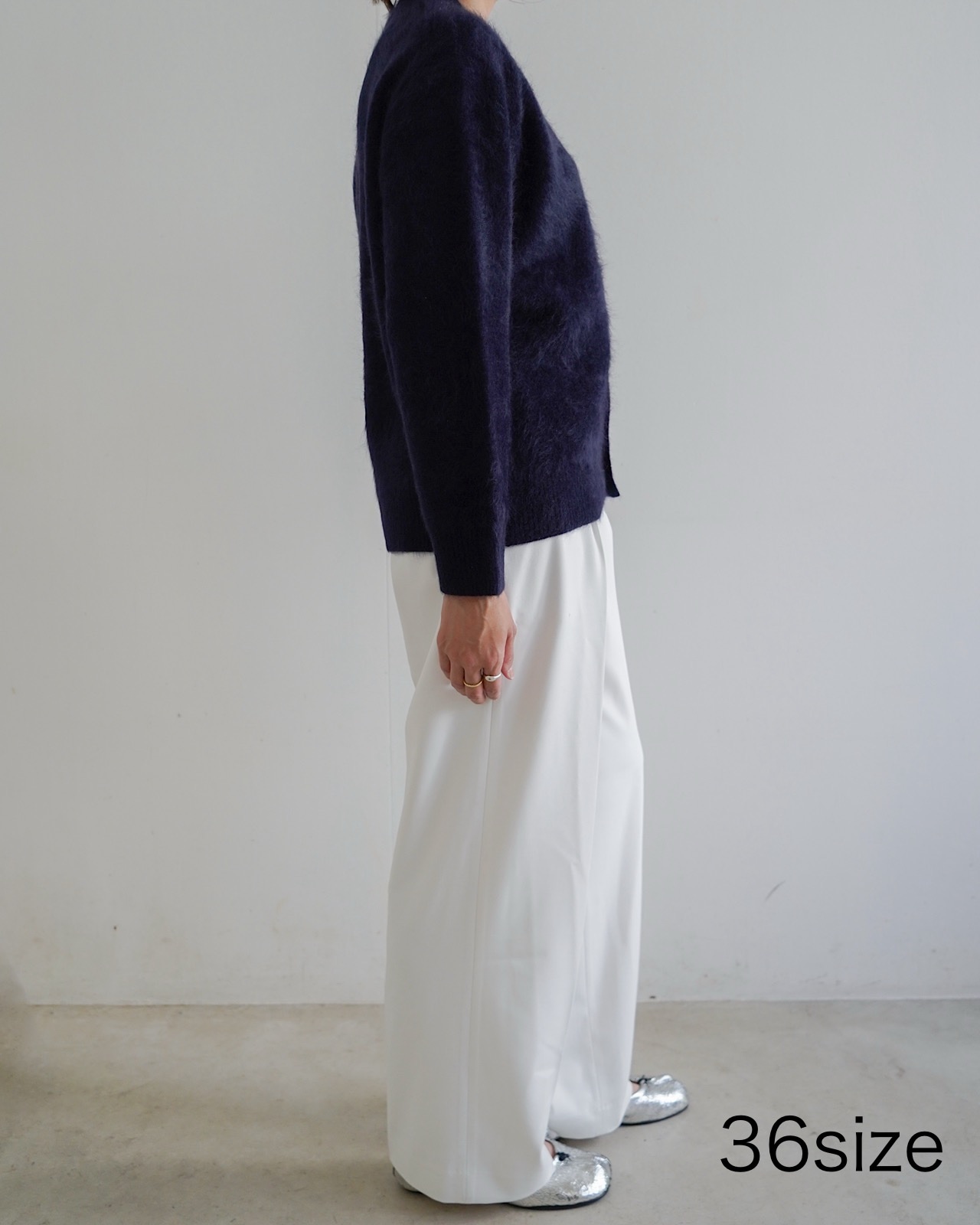 FUR CASHMERE CARDIGAN