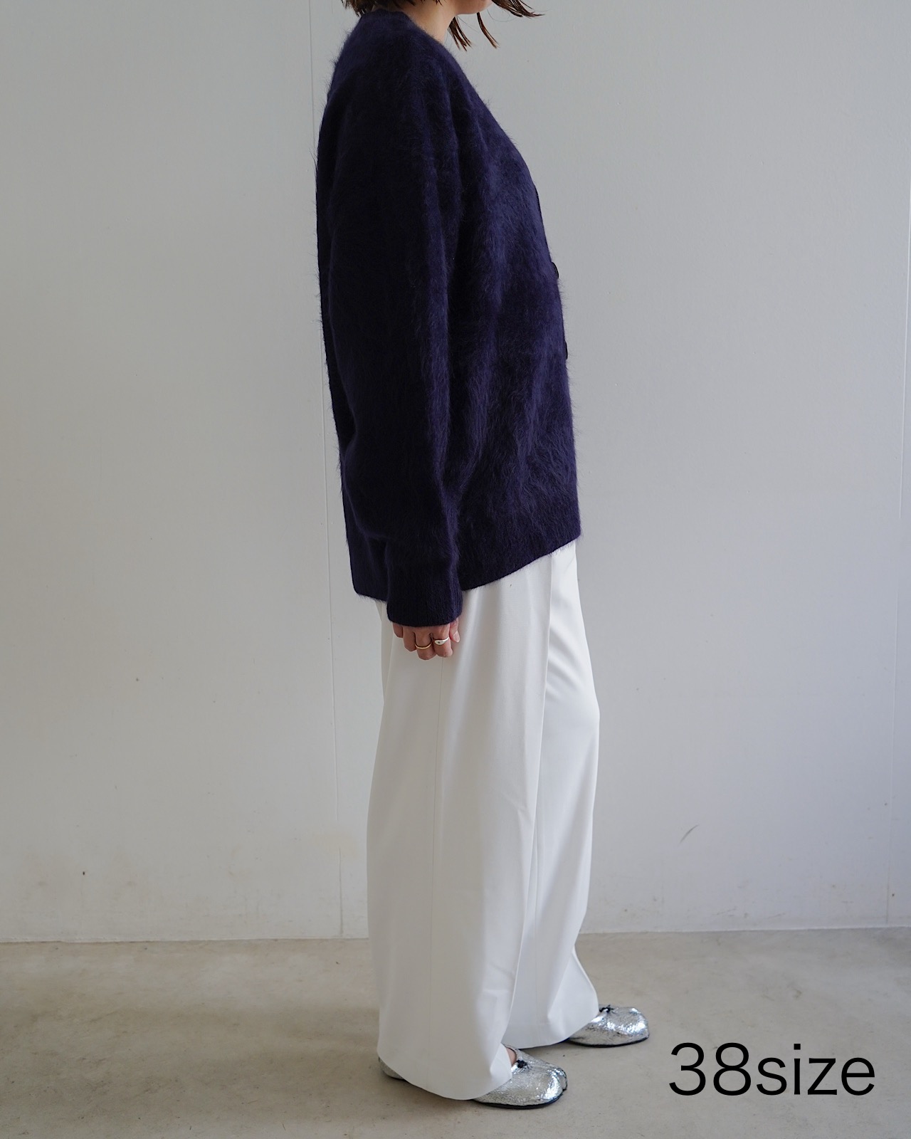 FUR CASHMERE CARDIGAN