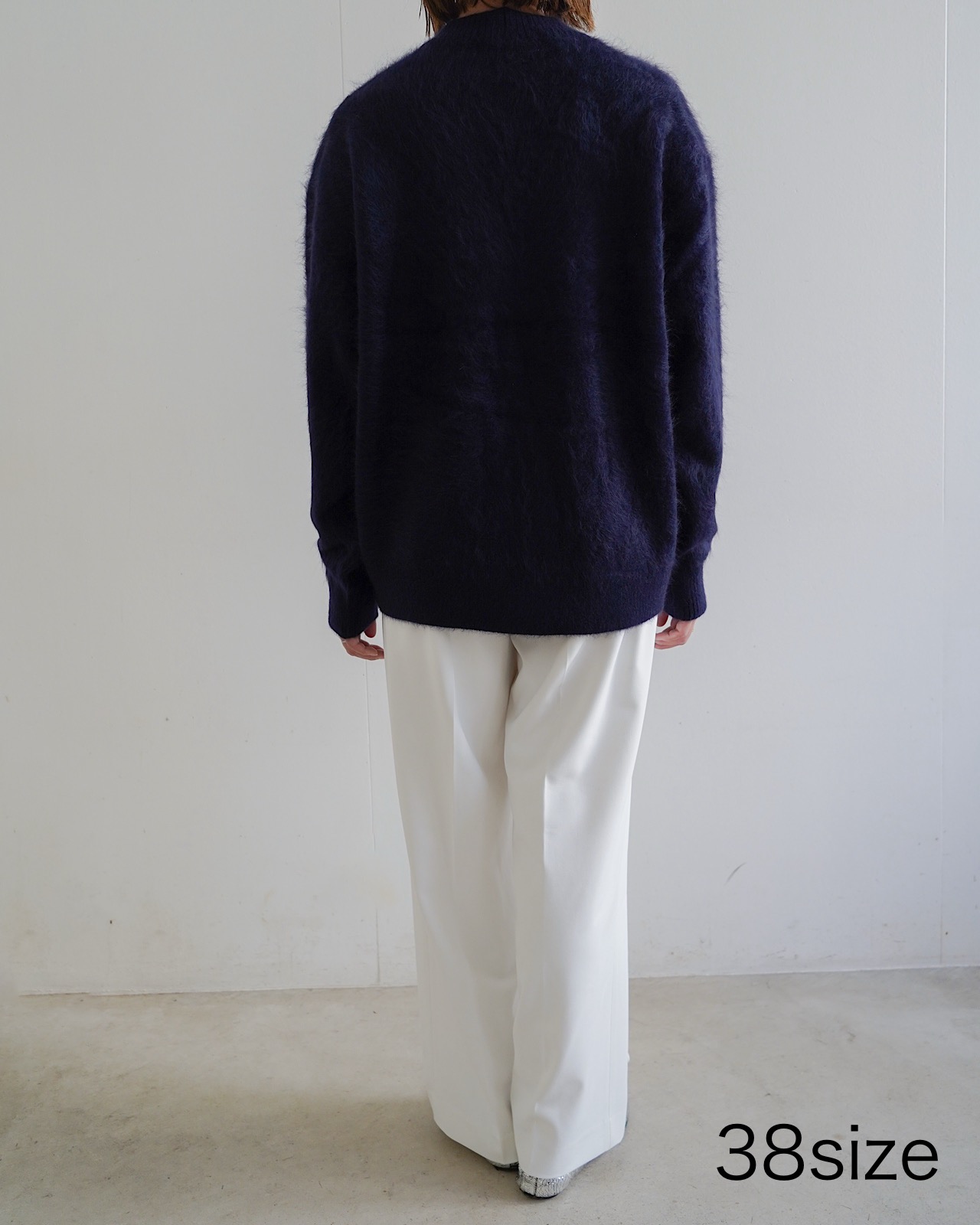 FUR CASHMERE CARDIGAN