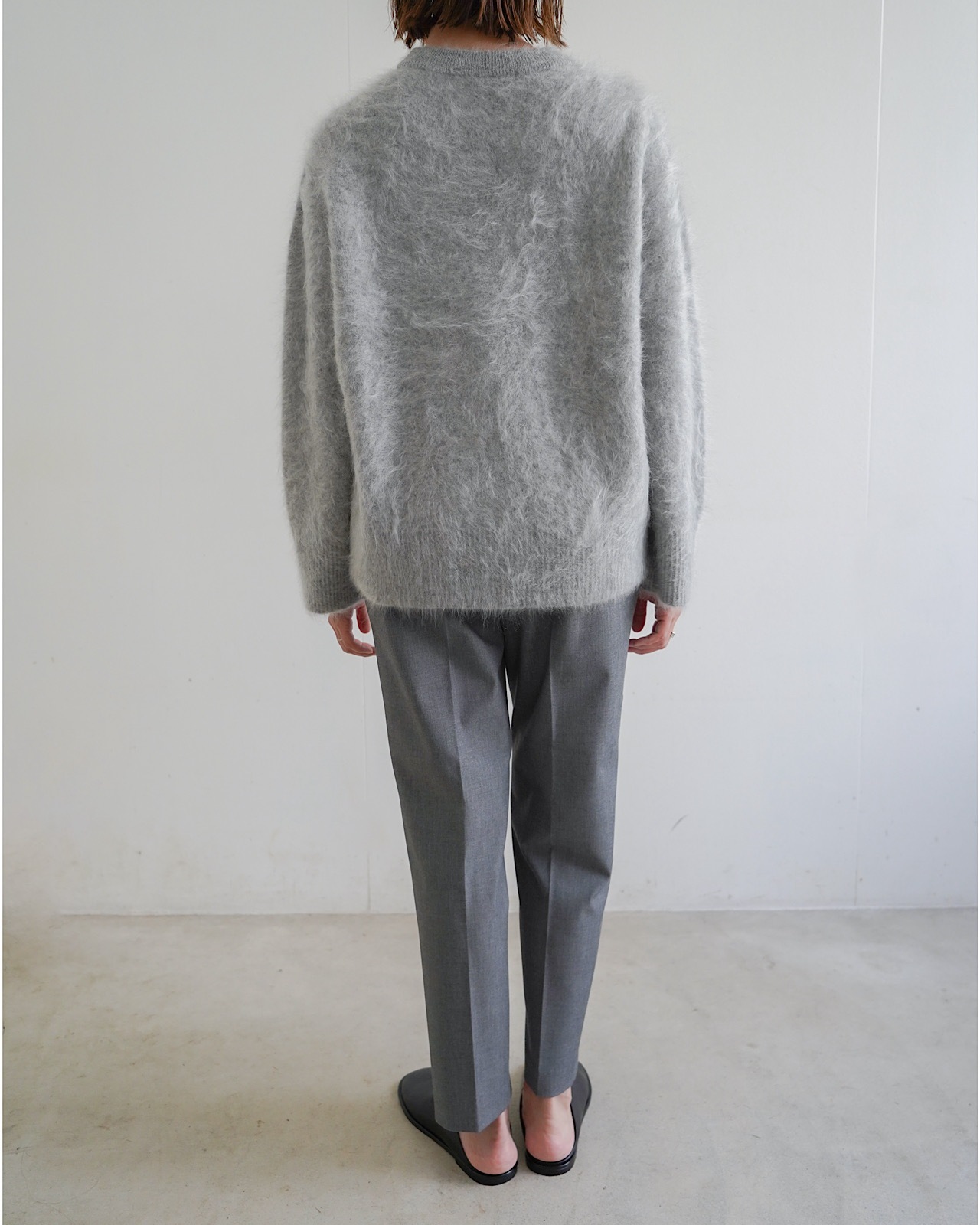 FUR CASHMERE PULLOVER
