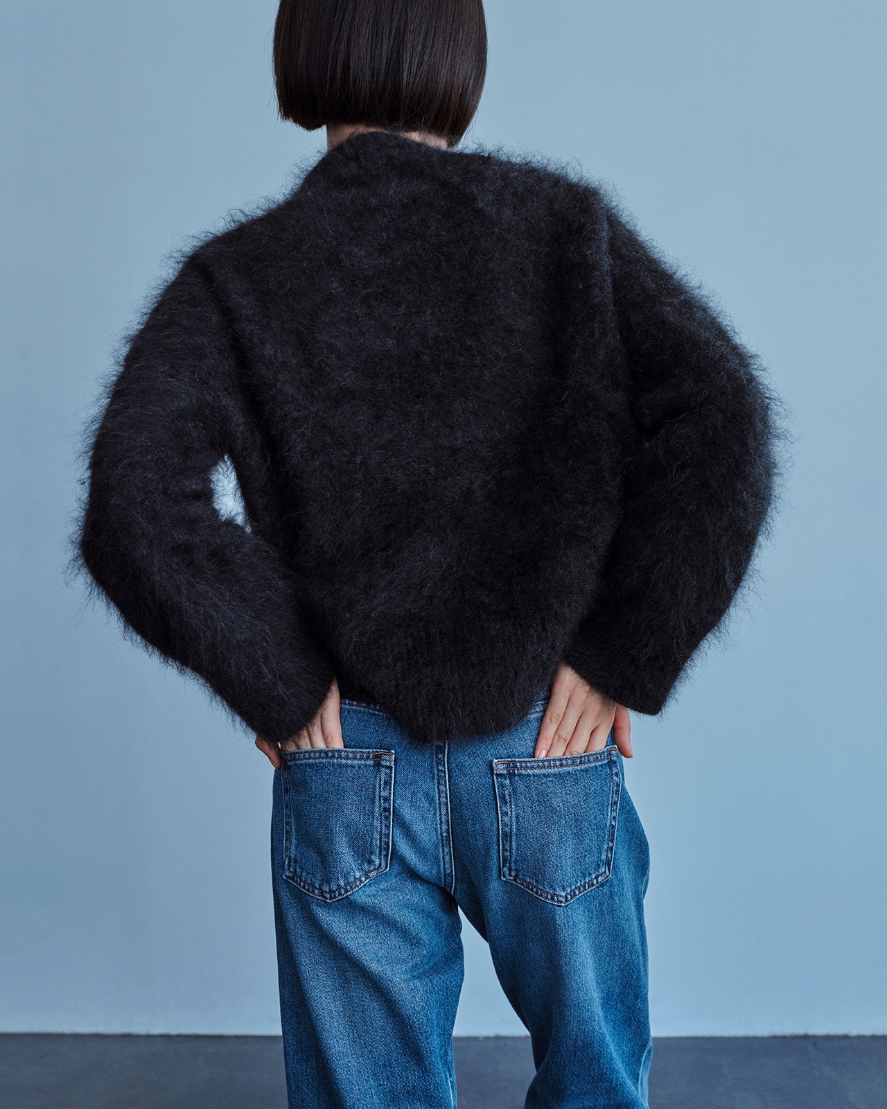 FUR CASHMERE PULLOVER