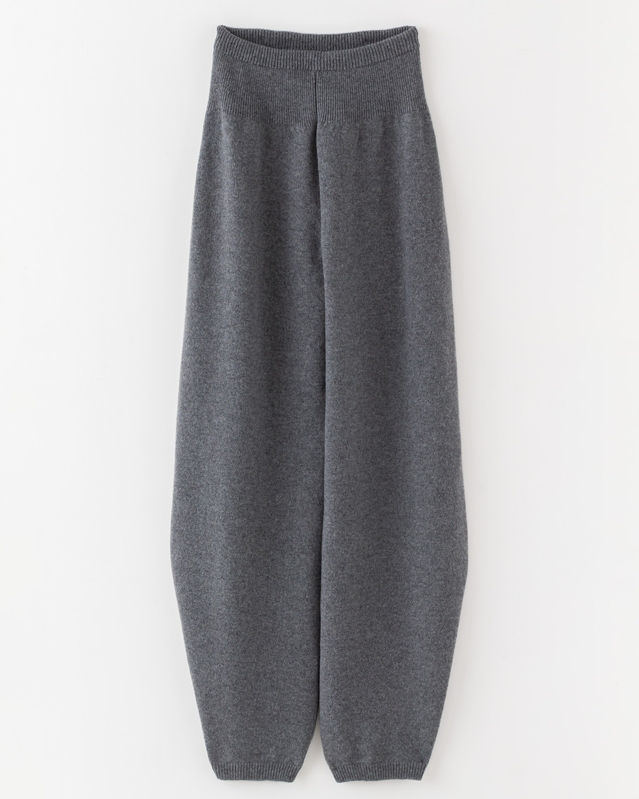 WOOL CURVE PANTS
