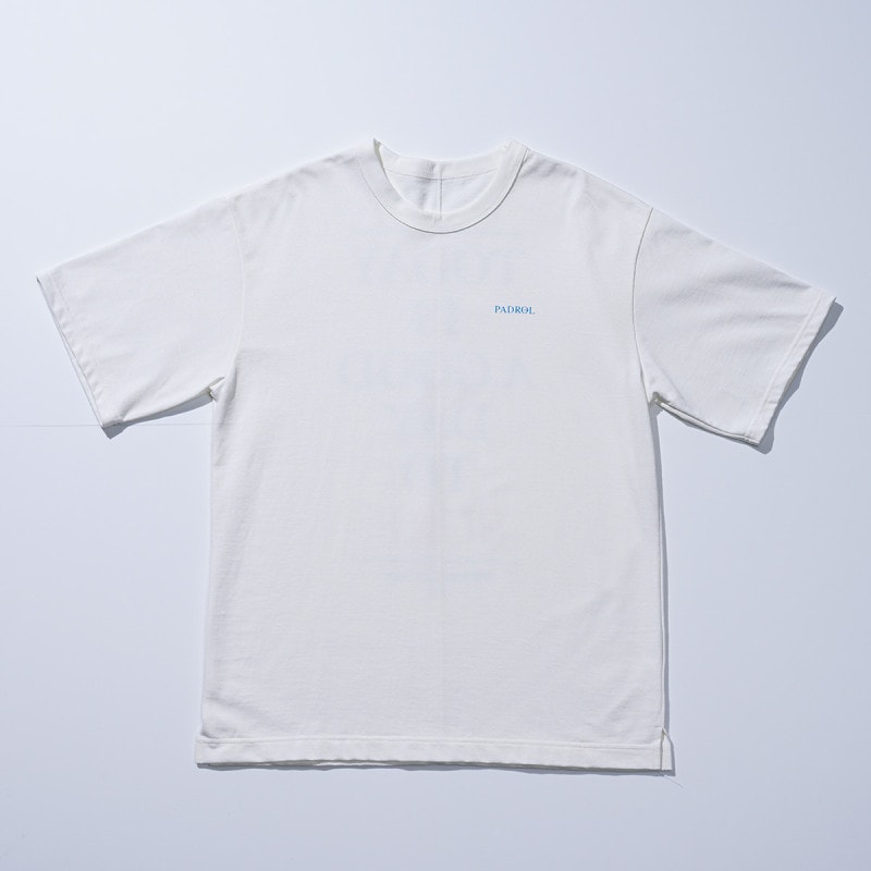 Tシャツ ホワイト/ブルー