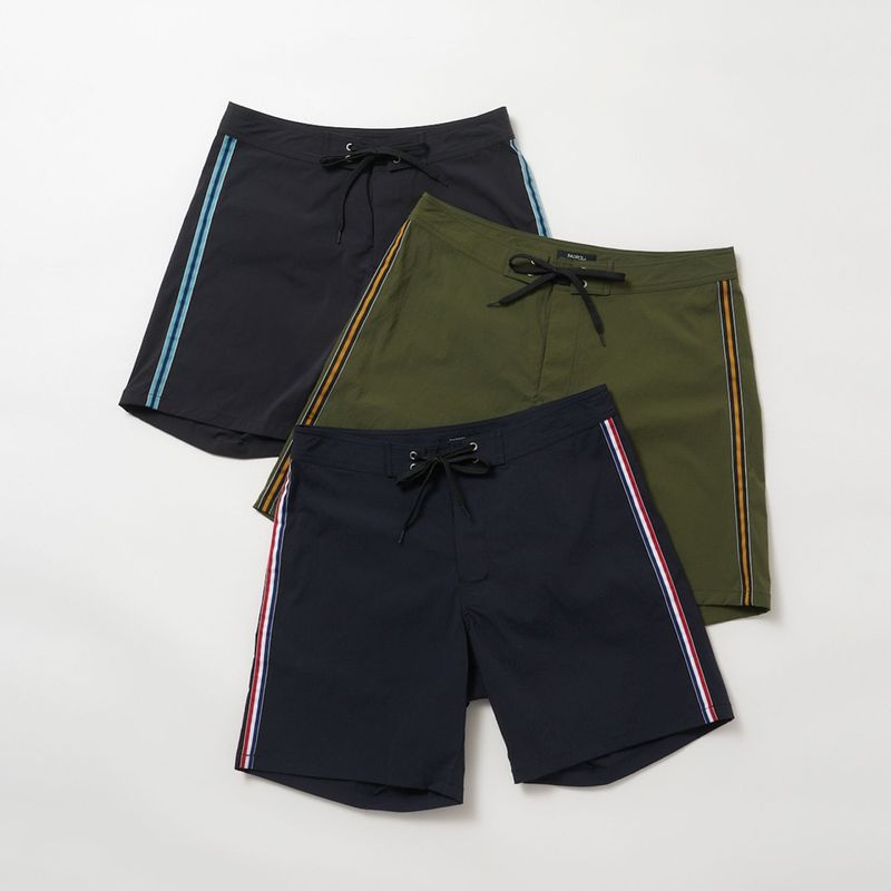 Board Shorts / Side Stripe