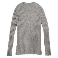 TAKEFU(竹布) ヤク ワイドリブカーディガン