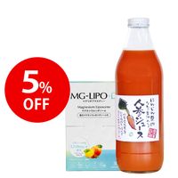 マグリポD＋人参ジュース1L×6本セット 5％OFF｜8月会員限定キャンペーン