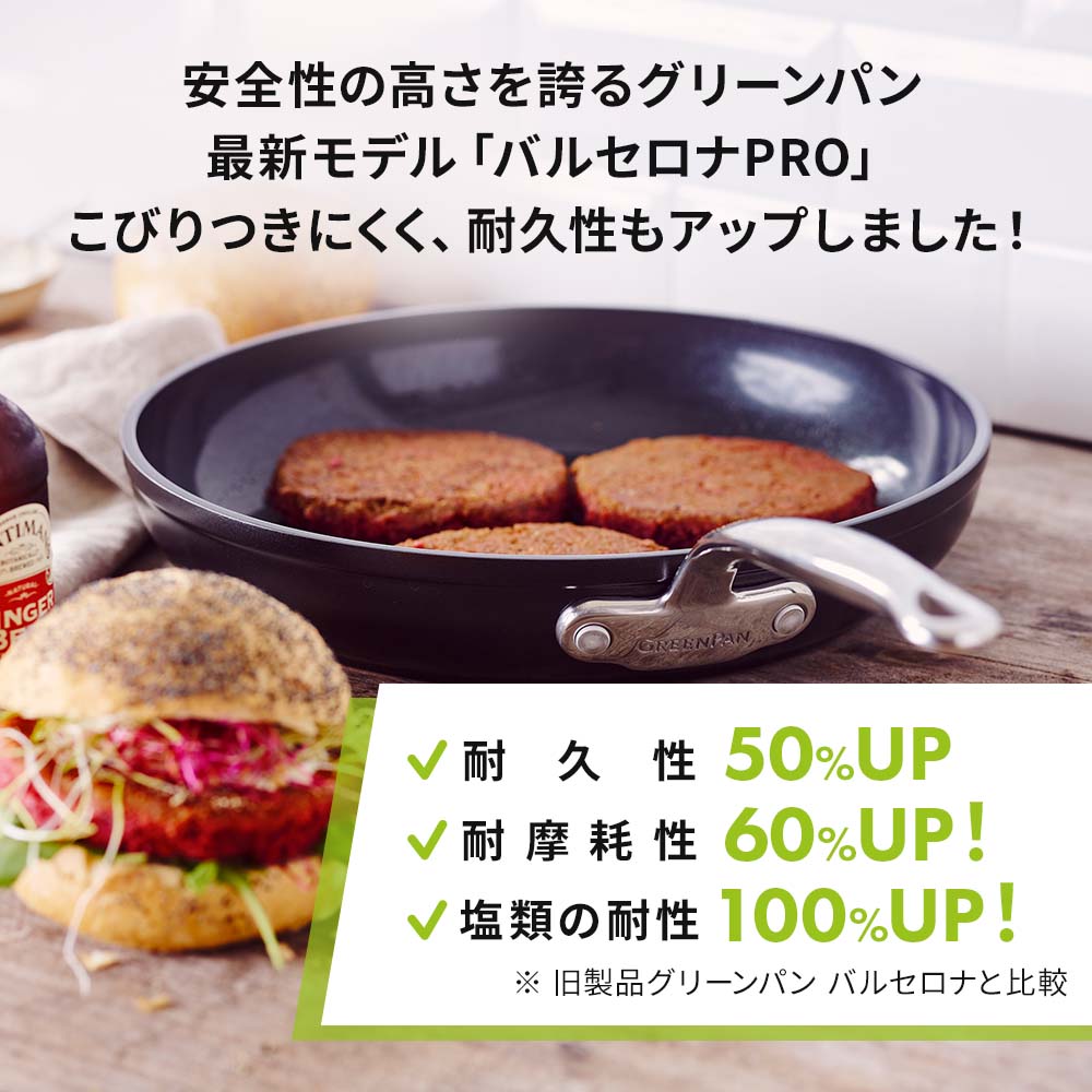 グリーンパン バルセロナPRO キャセロール