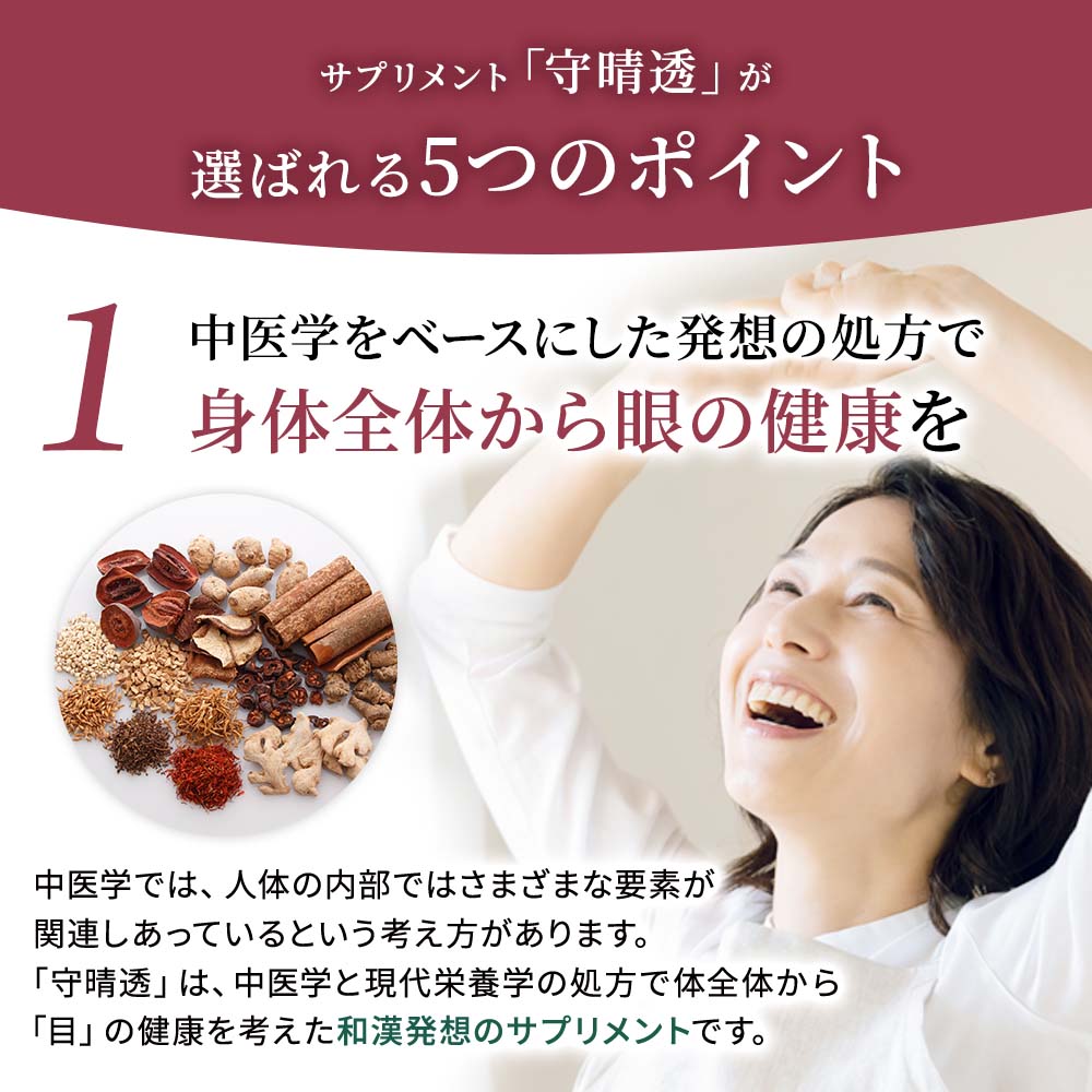 【定期宅配】イマココ・ストア 守晴透(しゅせいとう) 和漢の知恵でクリアな毎日をサポート 180粒