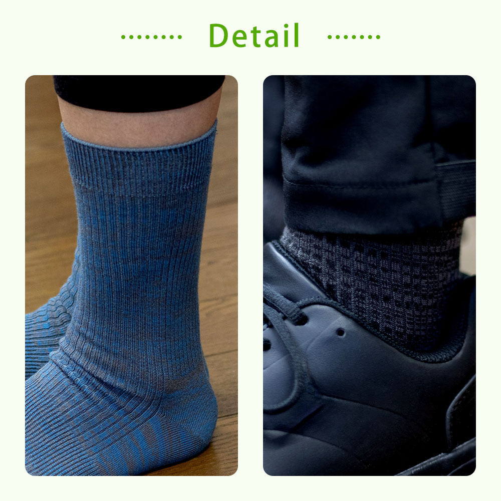 TAKEFU (竹布) 先丸リブソックス