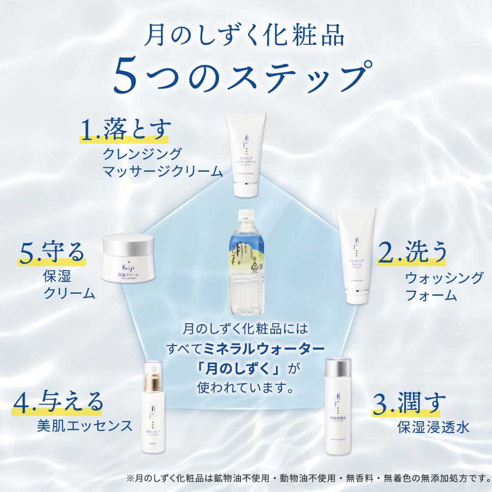 月のしずく化粧品ウォッシングフォーム 携帯用 15g