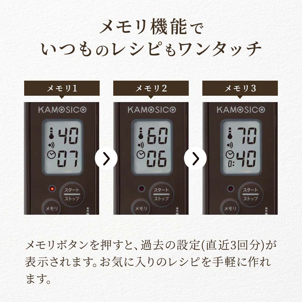 発酵器 KAMOSICO(カモシコ) スタンダードセット｜栗生さんの発酵生活