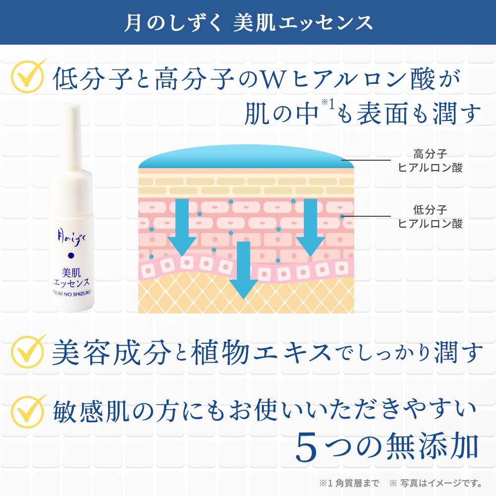 非売品 月のしずく化粧品コンパクトサイズ6点セット｜月のしずく｜健康 洗顔グッズ