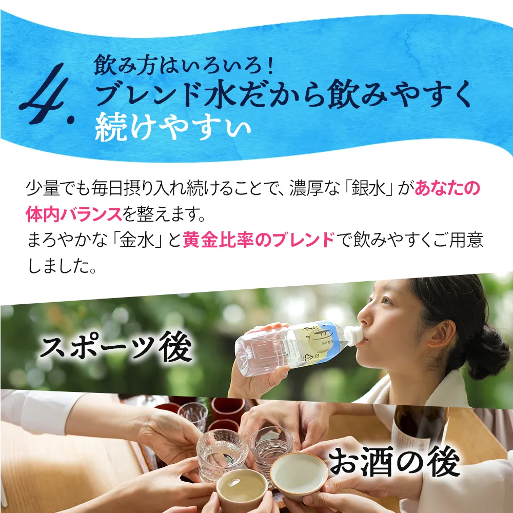 初回限定】月のしずく2L×2本＆神秘の水(小)1本【送料無料】｜月の
