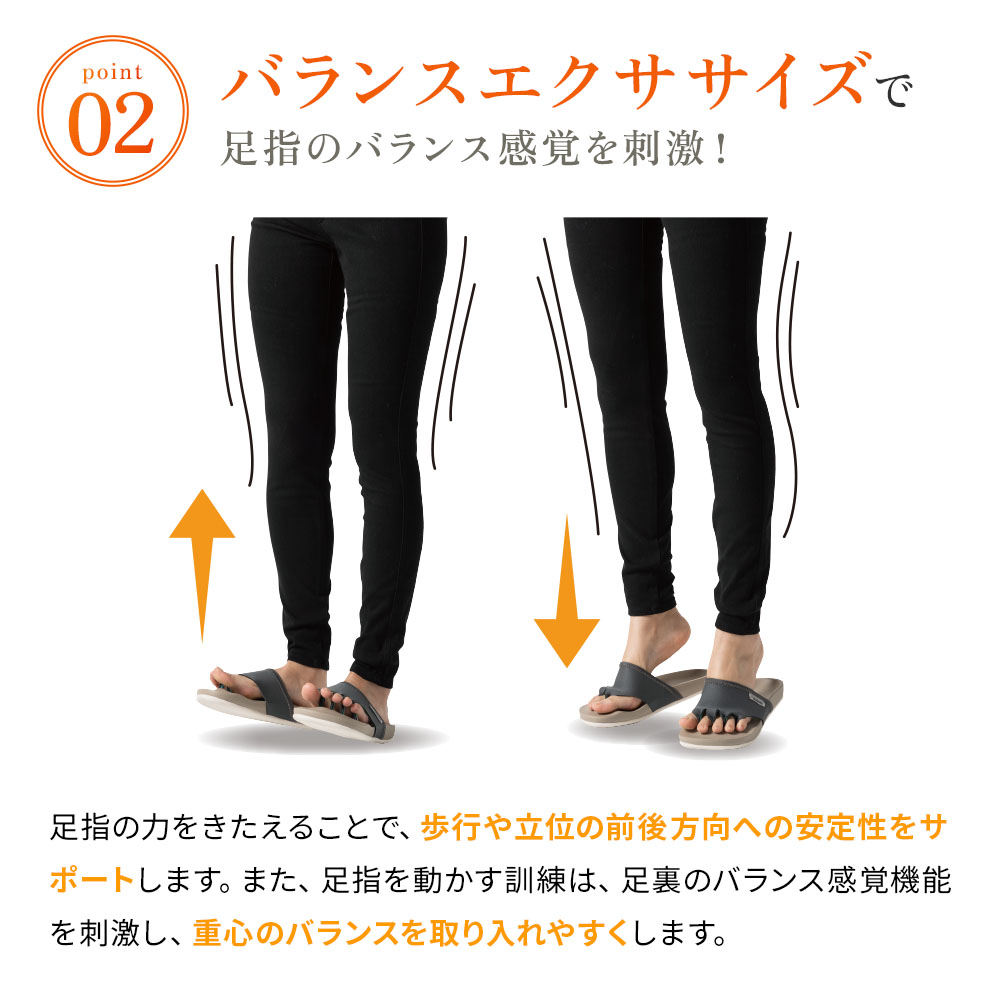 5本指エクサ ルームサンダル