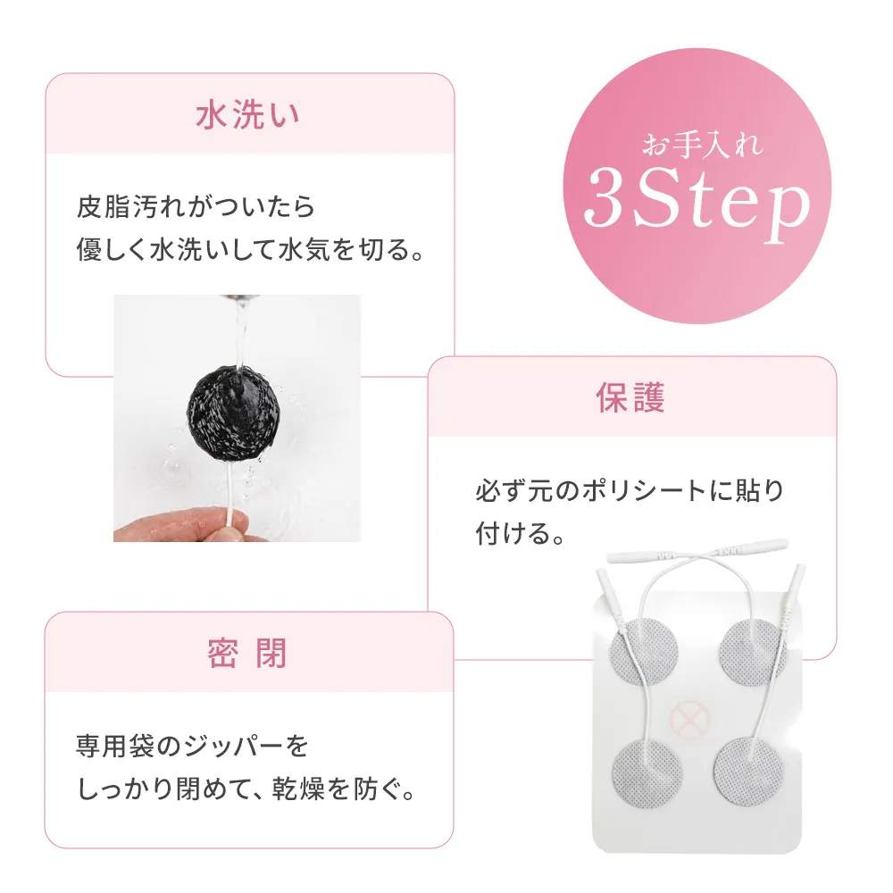 キャッチアイEs交換パッド（ミルウェーブパッド）｜目の疲れ｜眼精疲労