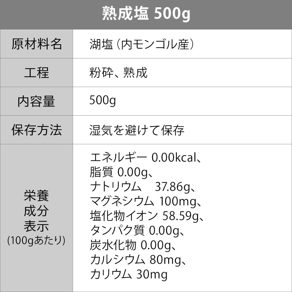 熟成塩 塩こうじ作りに最適