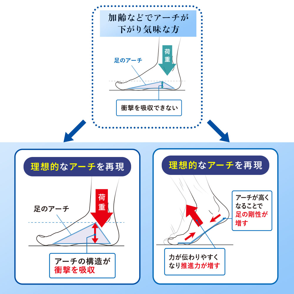 フットリリース サンダル 健康靴 AKAISHI × ファイテン 足裏指圧 足指開放 理想的アーチ