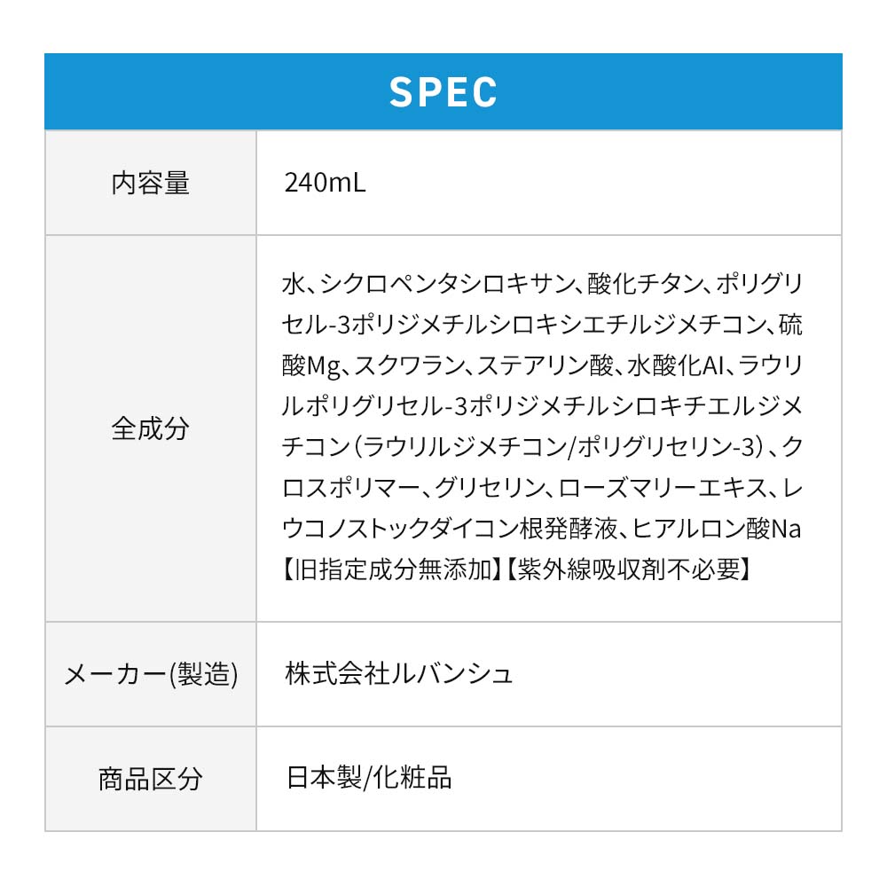 エポカル家族でうるおいUVケア 240mlポンプタイプ 日焼け止め