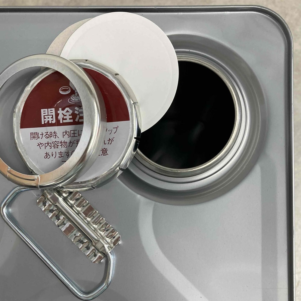 空缶 ( 一斗缶 ) 18L 70mm口 溶剤 塗料 保管 廃材処分 | 商品一覧