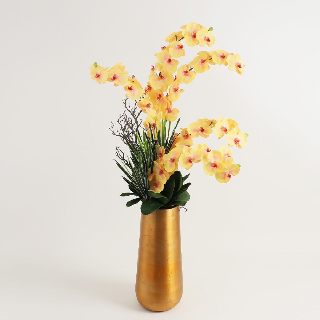 胡蝶蘭 はくらん[02] アレンジ 鉢 アーティフィシャルフラワー 【大型商品】