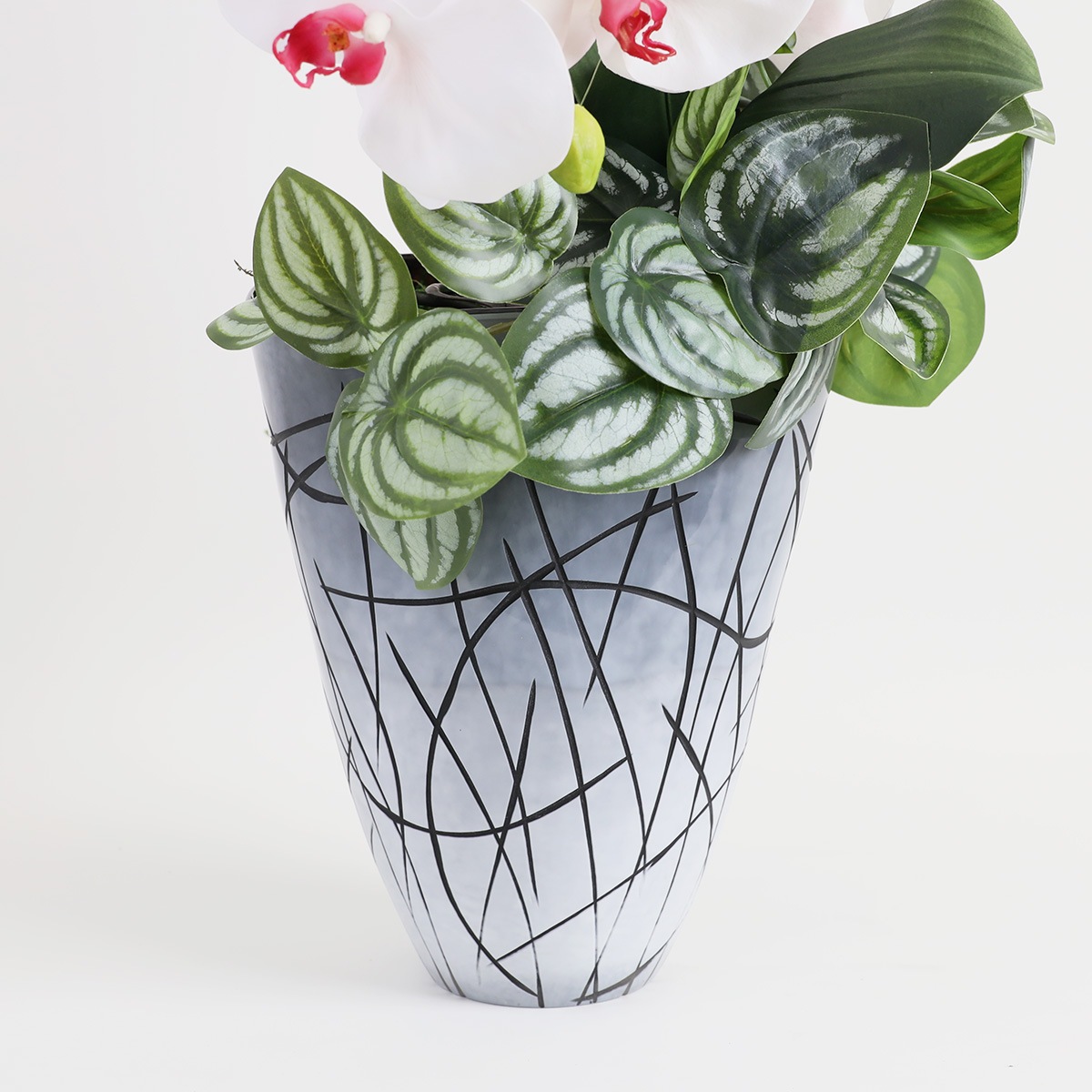 胡蝶蘭 はくらん[27] アレンジ鉢 アーティフィシャルフラワー