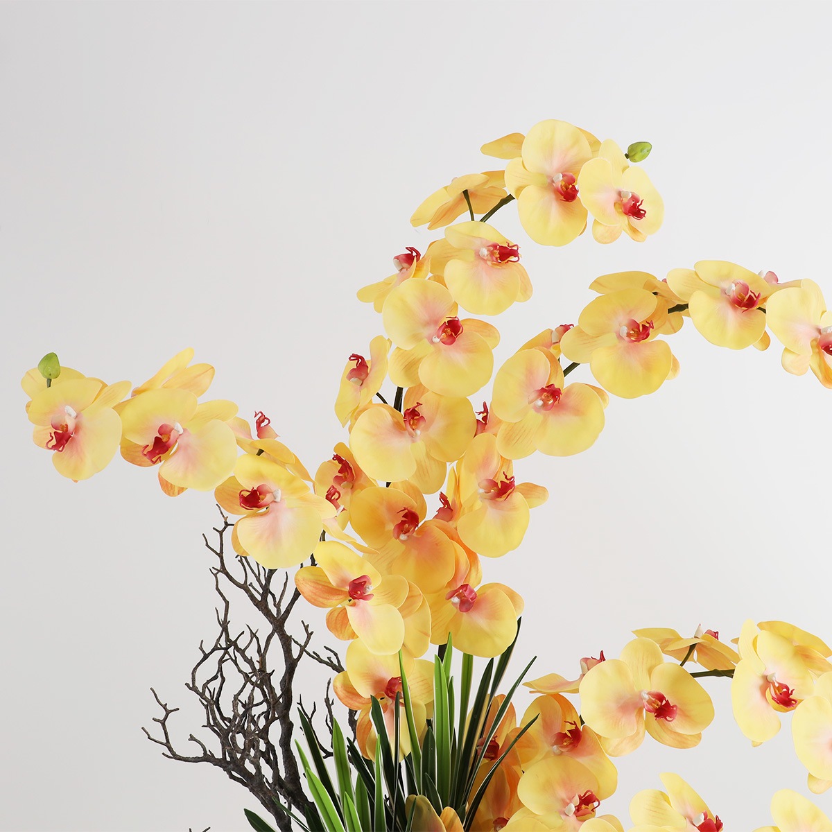 胡蝶蘭 はくらん[02] アレンジ 鉢 アーティフィシャルフラワー 【大型商品】