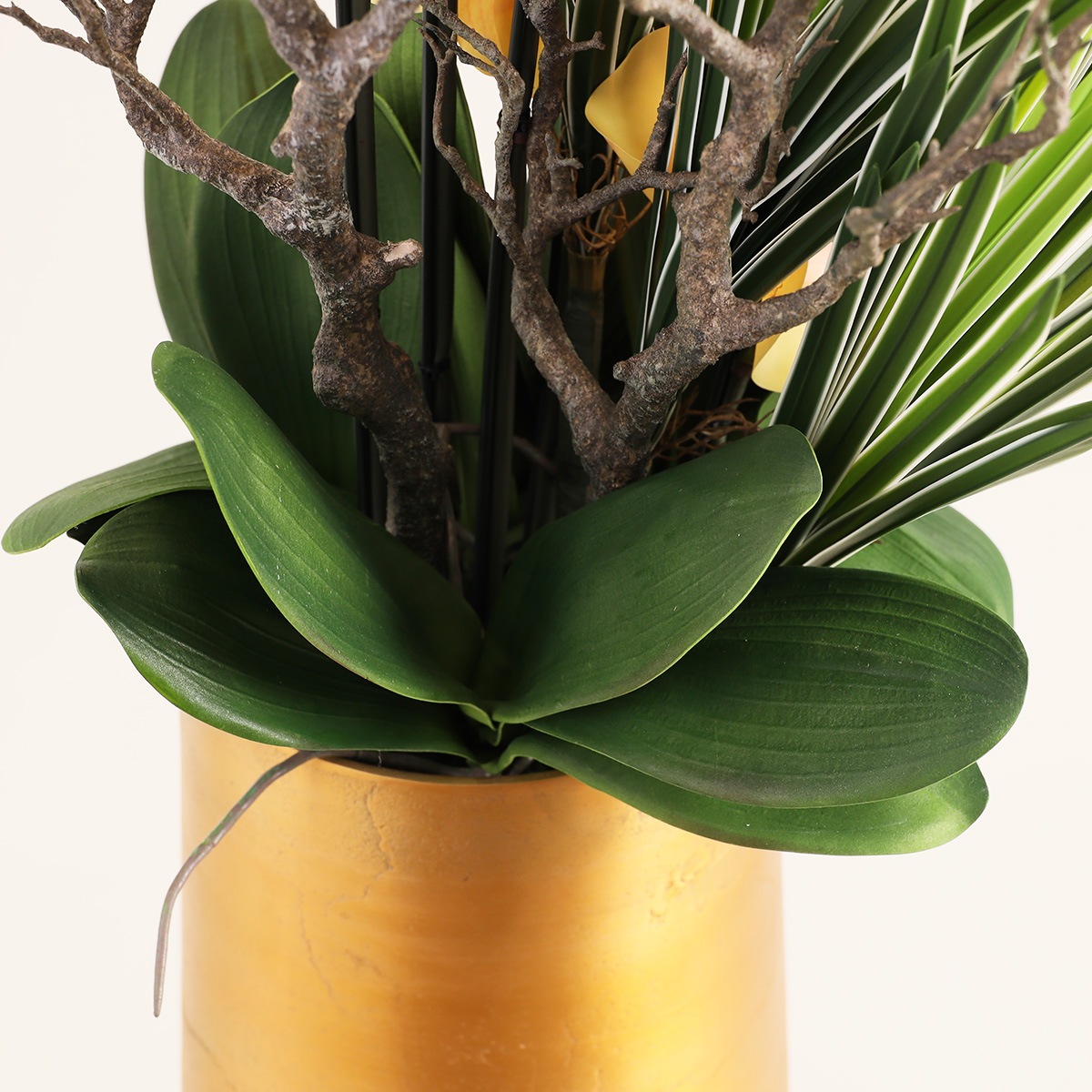 胡蝶蘭 はくらん[02] アレンジ 鉢 アーティフィシャルフラワー 【大型商品】