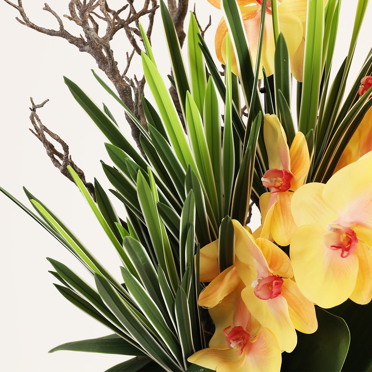 胡蝶蘭 はくらん[02] アレンジ 鉢 アーティフィシャルフラワー 【大型商品】