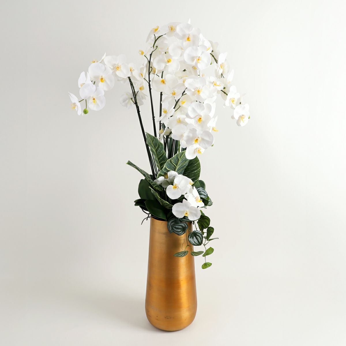 胡蝶蘭 はくらん 7本立 [P-01] BA アレンジ 鉢 アーティフィシャルフラワー 大型商品