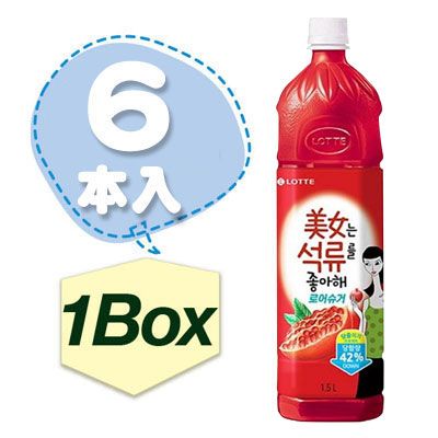 �ڤޤȤ��㤤������1������416�ߡ�LOTTE �����ϥ����������� ���������塼�� 1BOX=1.5L��6�ܡ�PET���å� �ڹ���� �ڹ���